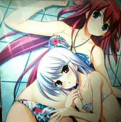 グリザイアBD全巻購入特典 風見一姫＆周防天音 B2タペストリー ソフマップ限定