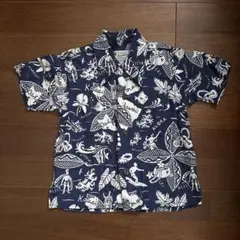 アロハシャツ ネイビー