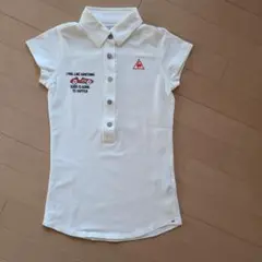 Le Coq Sportifルコックホワイト半袖シャツ Sサイズ未使用