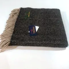 新品 TWEEDMILL ツイードミルウール ストール ブランケット 膝掛け