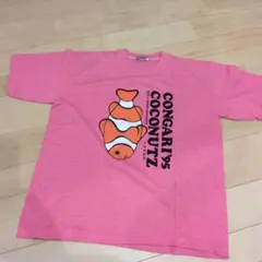 カクレクマノミ　Tシャツ　ピンク　М