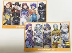 オーバーウォッチ2 ポストカード 集合2種セット d.va ジュノ ゲンジ アナ