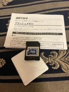 BUFFALO miniSDカードアダプター 64MB マニュアル付き