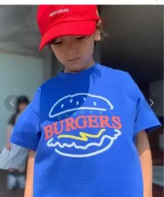 ☆GROOVYCOLORS 天竺HAMBURGER BIG Tシャツ 110㎝☆