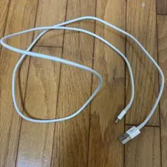 USB Lightningケーブル ホワイト 標準長さ