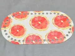 楕円形底板　オレンジ