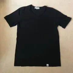 OUTDOOR Vネック Tシャツ 無地　黒　2枚　セット
