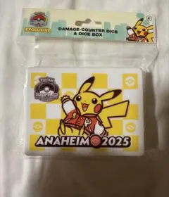 WCS2025 アナハイム ポケセンセンター ピカチュウ　ダメカンケース