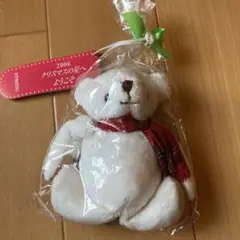 白色　テディーベア　近鉄