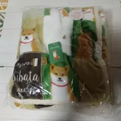 しばたさん ボア付きブランケット
