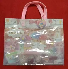 キキララ　プールバッグ　ビニールバッグ