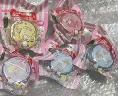 5個セット 新品 キリン生茶×サンリオ　ミニプラケース　ノベルティ