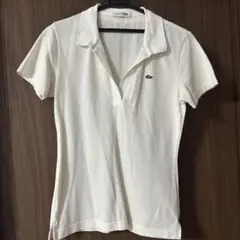 LACOSTE ホワイト ポロシャツ サイズ38