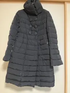 モンクレール ジョアンナ ロングダウンコート ブラック