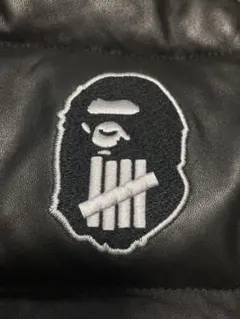 BAPE® × UNDFTD CLASSIC DOWN JACKET BLACK