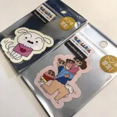 クレヨンしんちゃん　ステッカー　シロ　野原一家