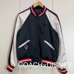 COACH×DISNEY リバーシブル スカジャン ブルゾン ミッキー