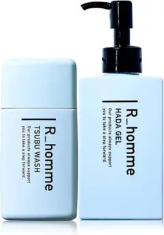 新品半額以下★R_homme (アールオム) ツブウォッシュ・肌ジェルセット