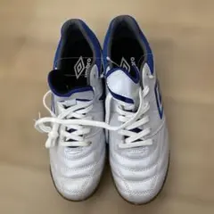 Umbro サッカーシューズ 25.5cm ホワイト/ブルー
