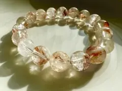 【高品質♡】ヘマトイドクォーツのブレスレット/約11.5mm