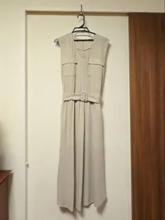 【中古】ストレッチ素材 TORRAZZO DONNA ノースリーブワンピース