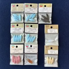 チェコガラスビーズ 20×8mm 29個