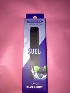 電子タバコ 禁煙 シーシャ 充電不要 ニコチン0 (ブルーベリー) δ