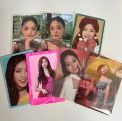twice ツウィ トレカ 7枚セット 匿名配送