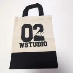 新品、未使用　Wstudio ダブルスタジオ　トートバッグ　非売品　ブラック
