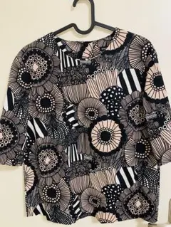 試着のみmarimekko Siirtolapuutarha ブラウス
