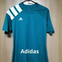 adidas ティール サッカーシャツ