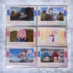 ✩ ゆるキャントレーディングチェキ風カード/なでしこ、リン、綾乃全種類セット