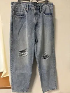 Gap ウォッシュウェル バギーデニム 32/30