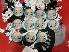 松野千冬　東京卍リベンジャーズ　マットメタリック缶バッジ　新千歳空港