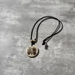 【00s_Archive】Bone 蝶Carved Necklace old古着