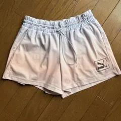 【美品】PUMA メッシュ　ショートパンツ　グラデーション　XS