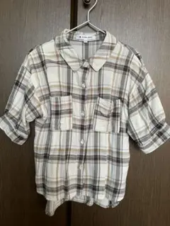 リネンcpoシャツ　110