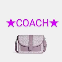 COACH★ロニー クロスボディ シグネチャー ジャカード ❣️新品、未使用❣️