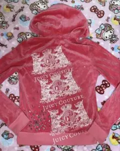 超希少 ジューシークチュール JuicyCouture ベロア パーカー y2k