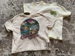ブリーズ　80 90 Tシャツ　恐竜　男の子　ワッフル