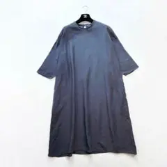 apuntob アプントビー コットンシルク ストライプワンピース☆ビショップ apuntob アプントビー コットンシルク ストライプワンピース