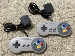 スーパーファミコン　コントローラー　２台