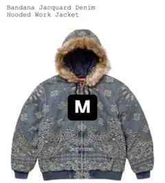 2025年最新】Supreme Bandana Jacquard Denim Hooded Work