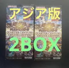 遊戯王OCG QUARTER CENTURY ARTCOLLECTION2BOX コナミ 遊戯王 デュエルモンスターズ QUARTER CENTURY ART