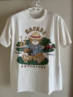 ヴィンテージ　Tシャツ　アニマルプリント　くま