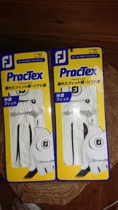 FJゴルフグローブプラクテックス23Cm2枚