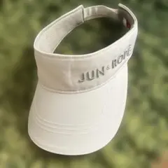 JUN&ROPE ホワイト バイザー
