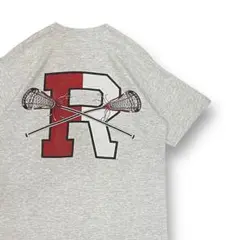90s フルーツオブザルーム　カレッジTシャツ　ラクロス　ヴィンテージ