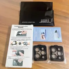 新品★ iPhone15 Pro/15 Pro Max カメラフィルム 2枚