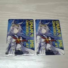 ナツコミ 特製ダブルステッカー ウマ娘 2枚